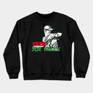 Free Joe Kelly Baseball Crewneck Sweatshirt